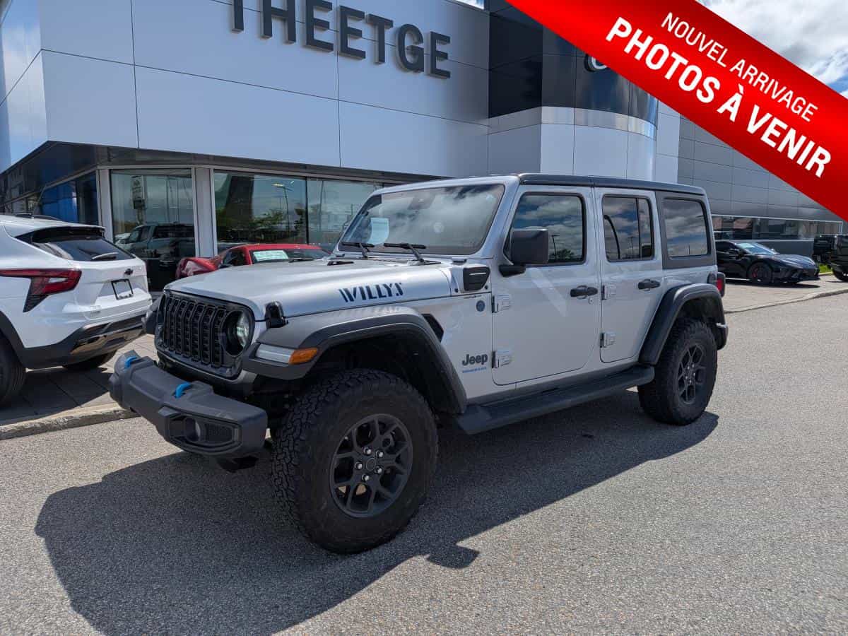 Image 1 Jeep Wrangler 4XE Willys 4 portes 4x4 2024