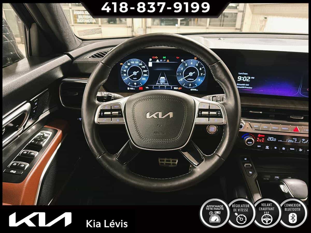 2023 Kia Telluride SX Limited TI avec intérieur acajou - Image 8