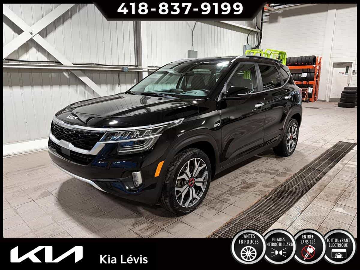 Image 1 Kia Seltos SX Turbo TI avec intérieur bourgogne 2022