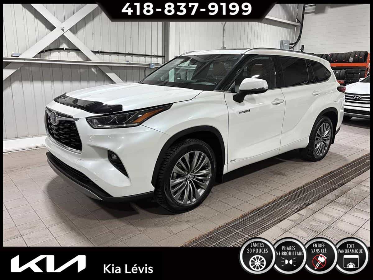 2021 Toyota Highlander hybride Platinum TI - Image 1