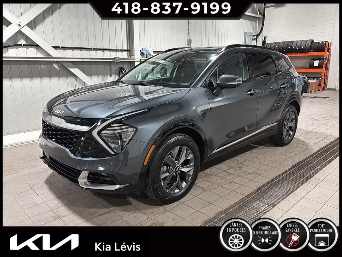 Image 1 Kia Sportage HEV SX Hybride TI avec intérieur noir 2023