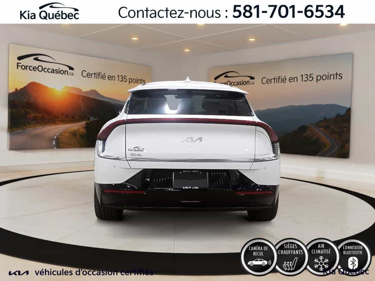 2024 Kia EV6 Wind *CUIR *GPS *CARPLAY *BLUETOOTH *CAMÉRA *BIZONE - Image 6