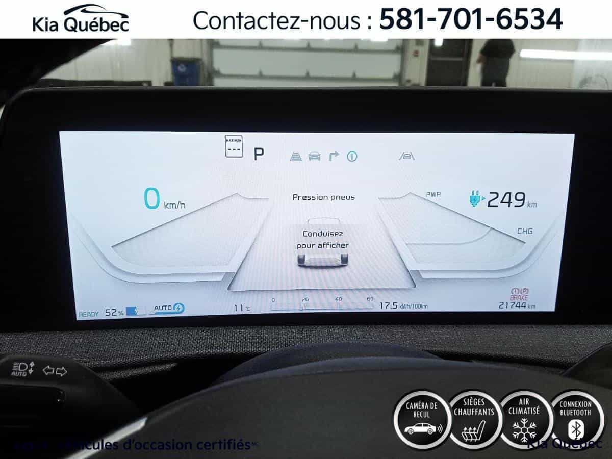 2024 Kia EV6 Wind *CUIR *GPS *CARPLAY *BLUETOOTH *CAMÉRA *BIZONE - Image 17