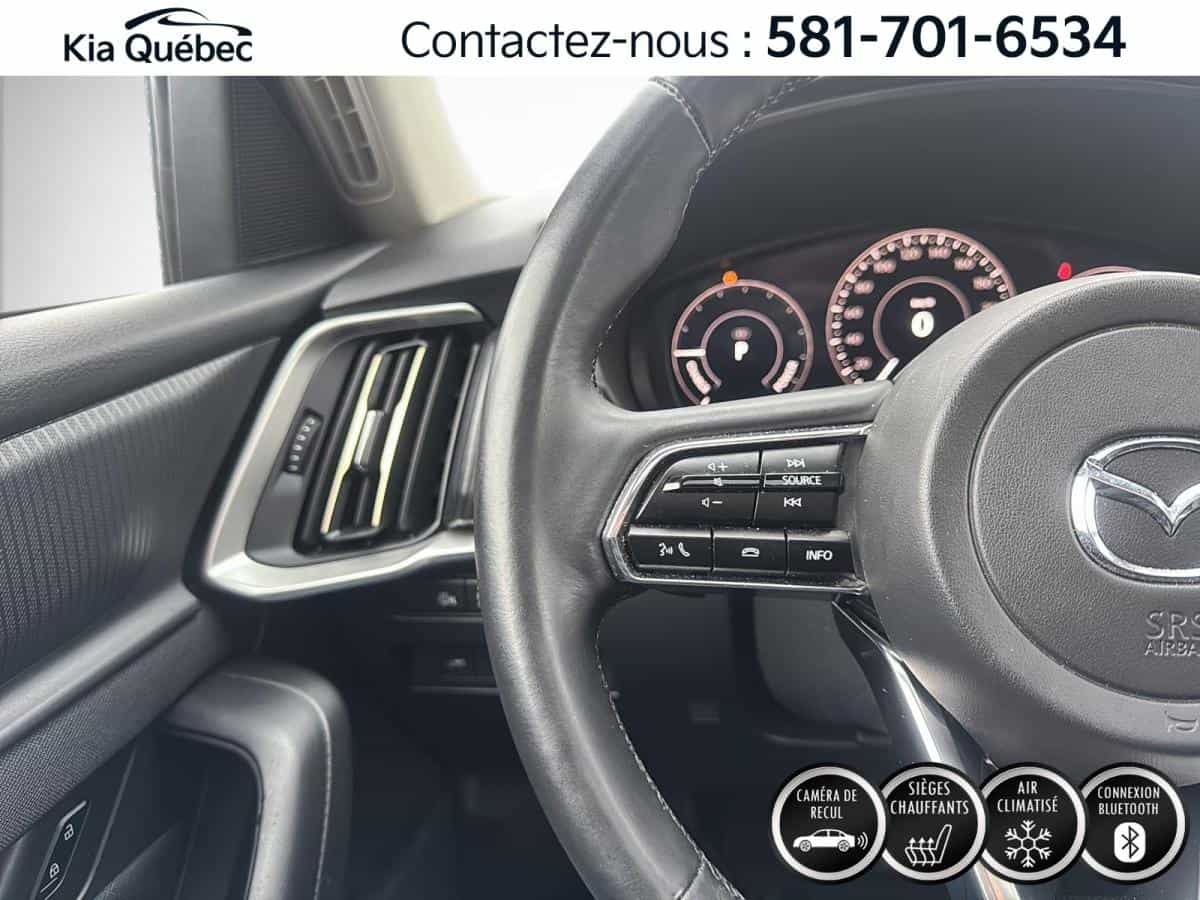 2025 Mazda CX-70 PHEV Gs-L *Awd *Toit *Cuir *Carplay *Bluetooth *A/C *Bizone - Image 27