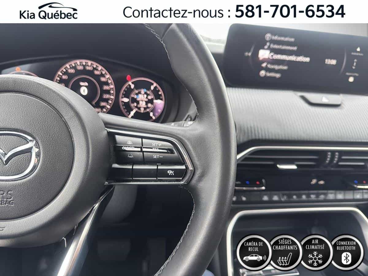 2025 Mazda CX-70 PHEV Gs-L *Awd *Toit *Cuir *Carplay *Bluetooth *A/C *Bizone - Image 28