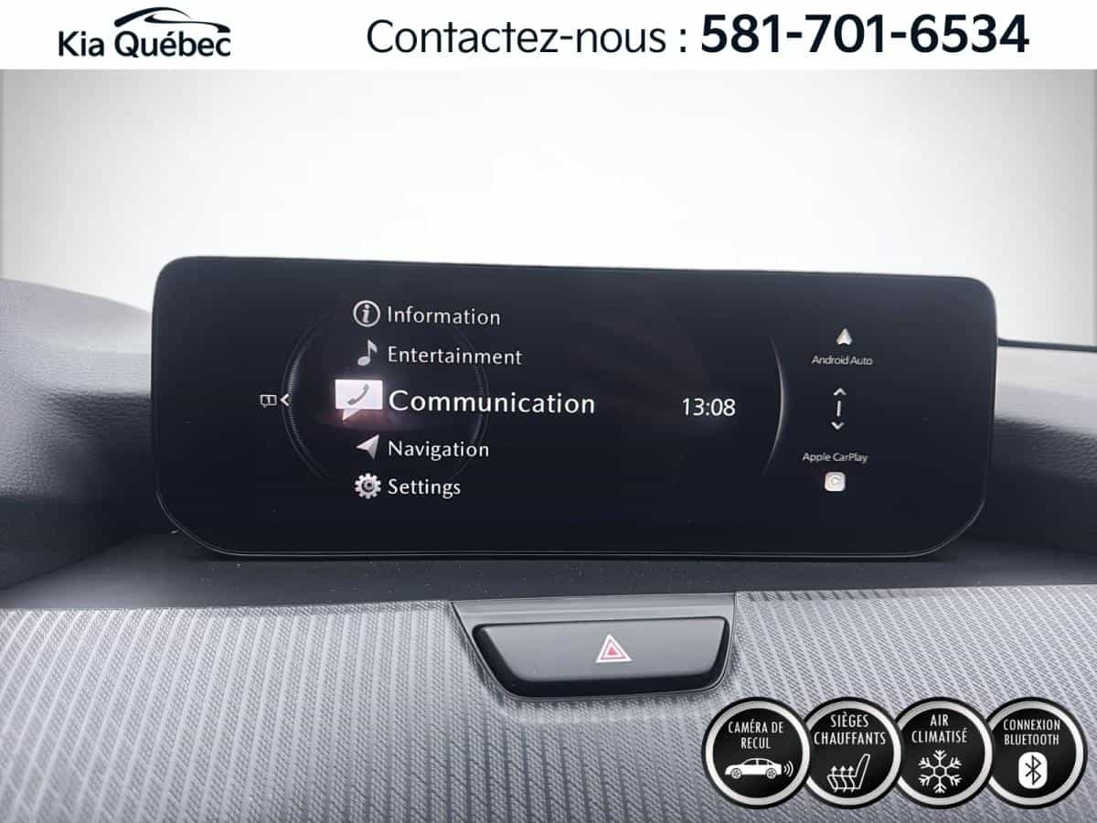 2025 Mazda CX-70 PHEV Gs-L *Awd *Toit *Cuir *Carplay *Bluetooth *A/C *Bizone - Image 29