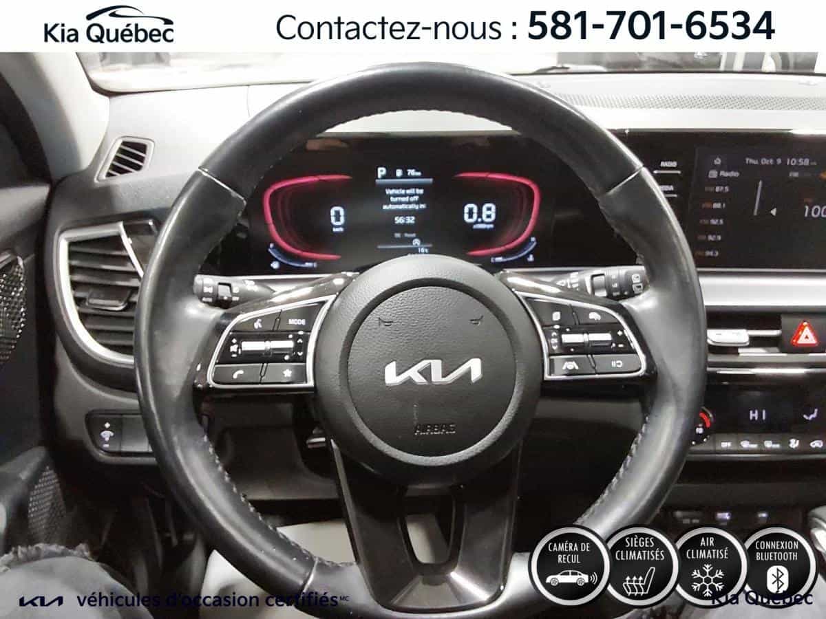 2024 Kia Seltos Ex *Awd *Toit *Cuir *Cruise *Carplay *Bluetooth *A/C - Image 12