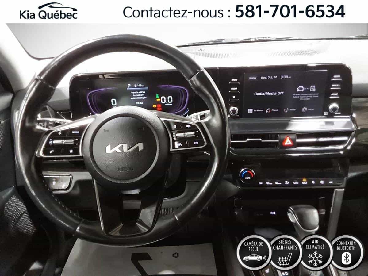 Image 10 Kia Seltos Ex *Awd *Toit *Cuir *Carplay *Bluetooth *Cruise *A/C 2024