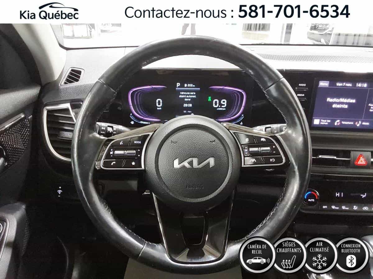 Image 10 Kia Seltos Ex *Cuir *Toit *Carplay *Bluetooth *Cruise *A/C 2024