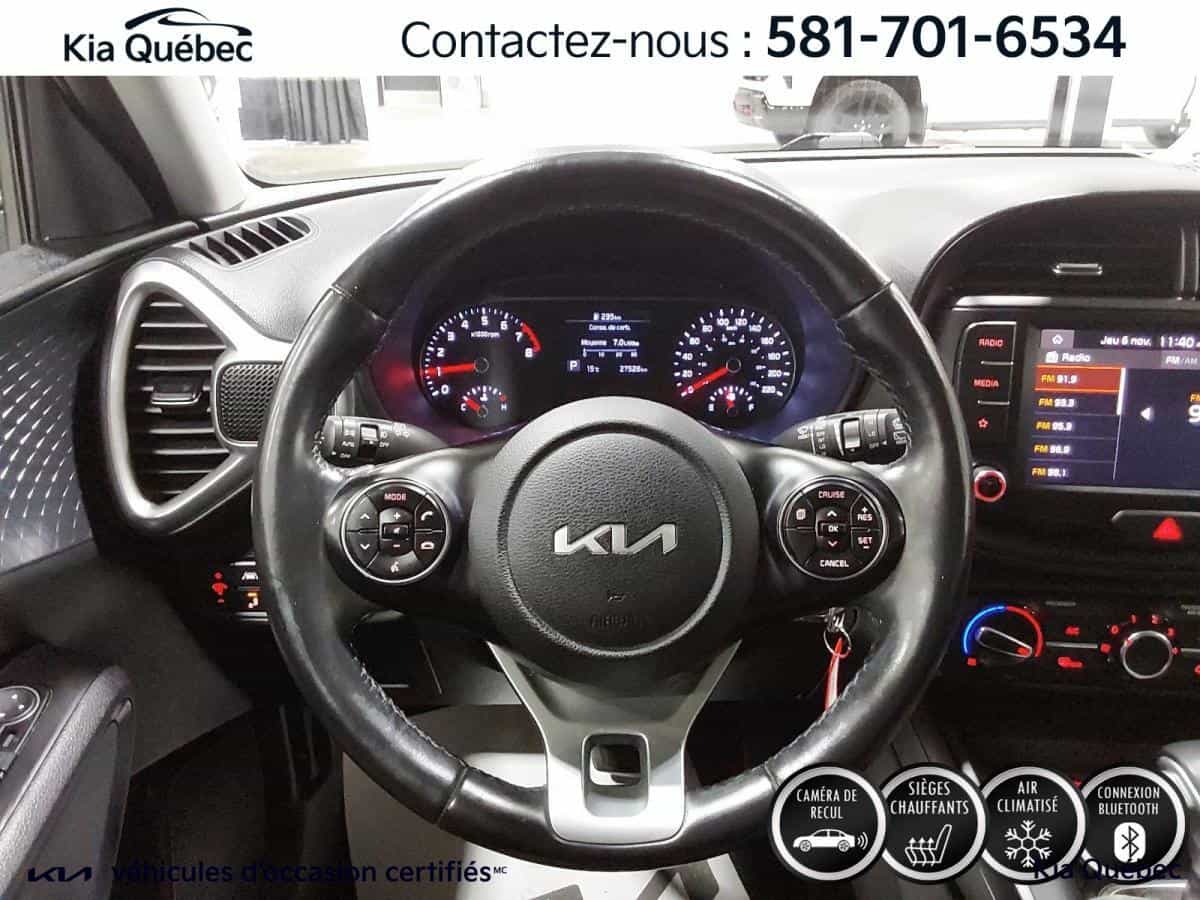 2022 Kia Soul Ex *Volant Chauffant *Cruise *Carplay *Bluetooth *A/C - Image 12