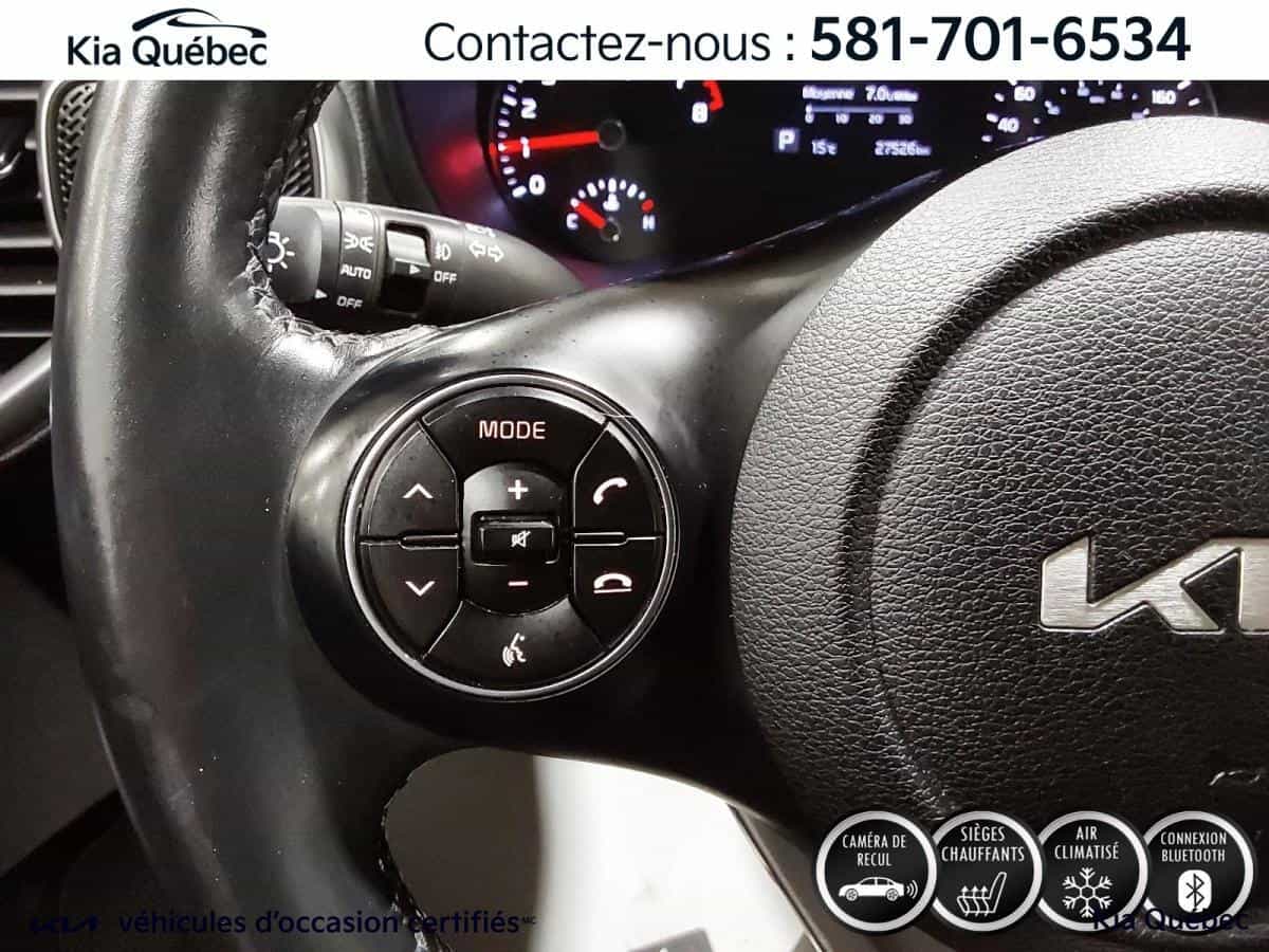 2022 Kia Soul Ex *Volant Chauffant *Cruise *Carplay *Bluetooth *A/C - Image 20