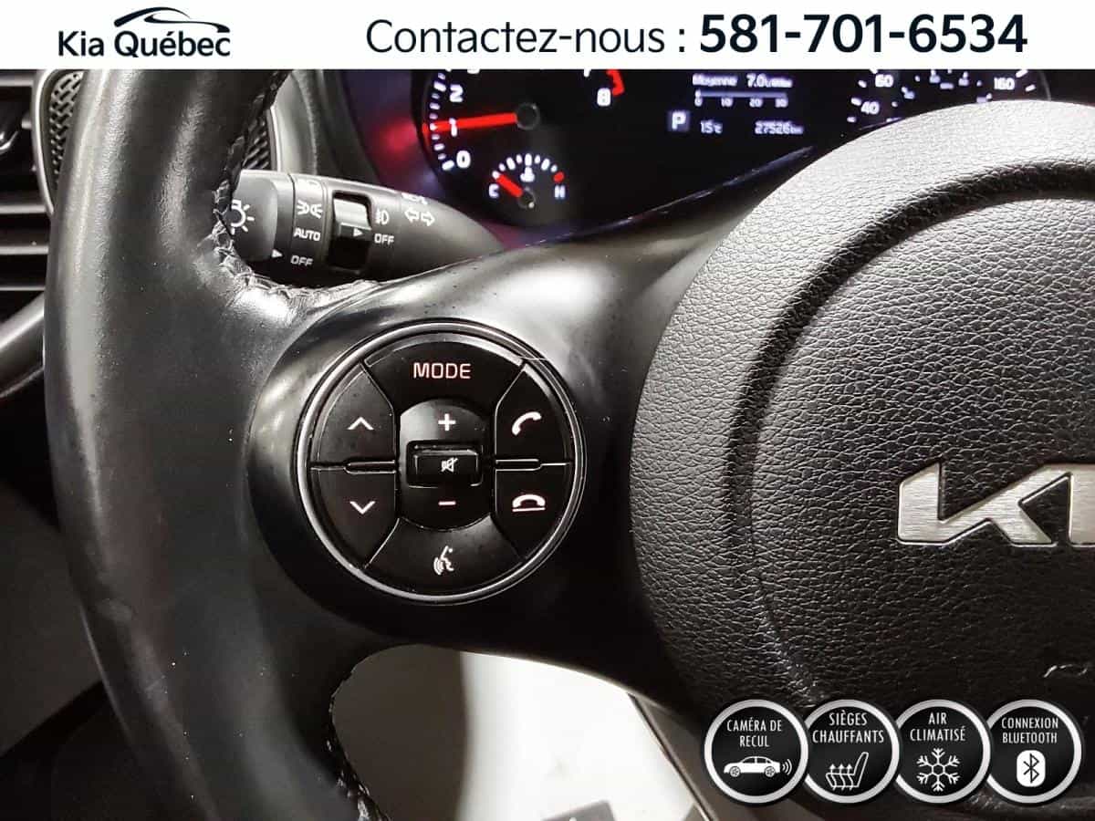 2022 Kia Soul Ex *Volant Chauffant *Cruise *Carplay *Bluetooth *A/C - Image 25