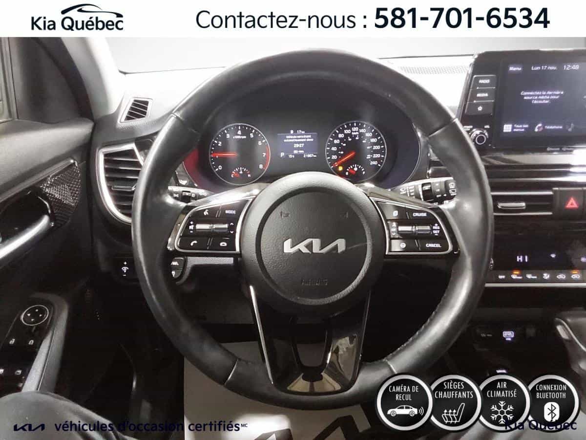 2023 Kia Seltos Ex Awd *Cuir *Toit *Carplay *Caméra *Volant/Siège Chauffant - Image 12