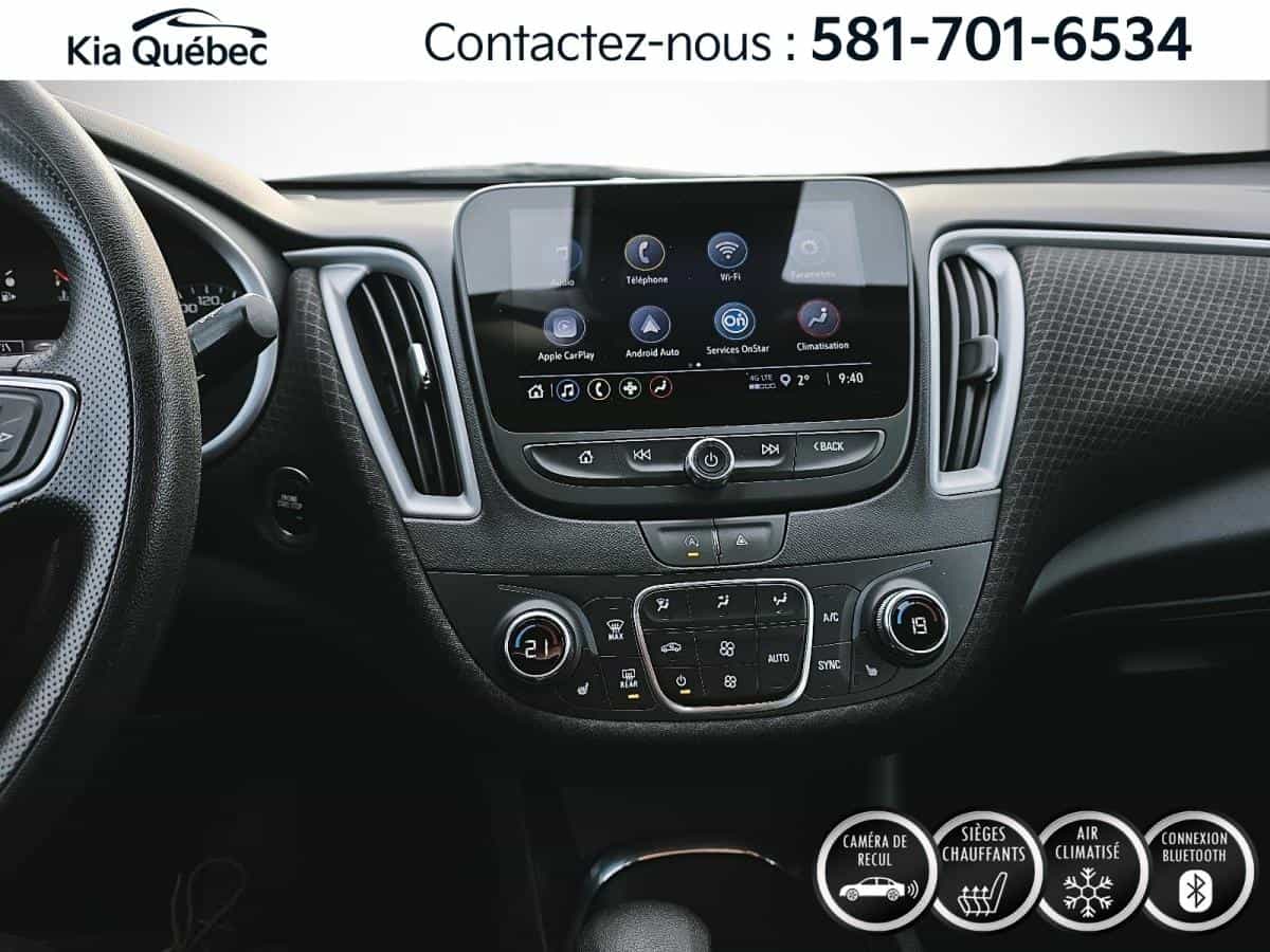 Image 19 Chevrolet Malibu 1Lt *Sièges Chauffants *Cruise *Carplay *Bluetooth 2023