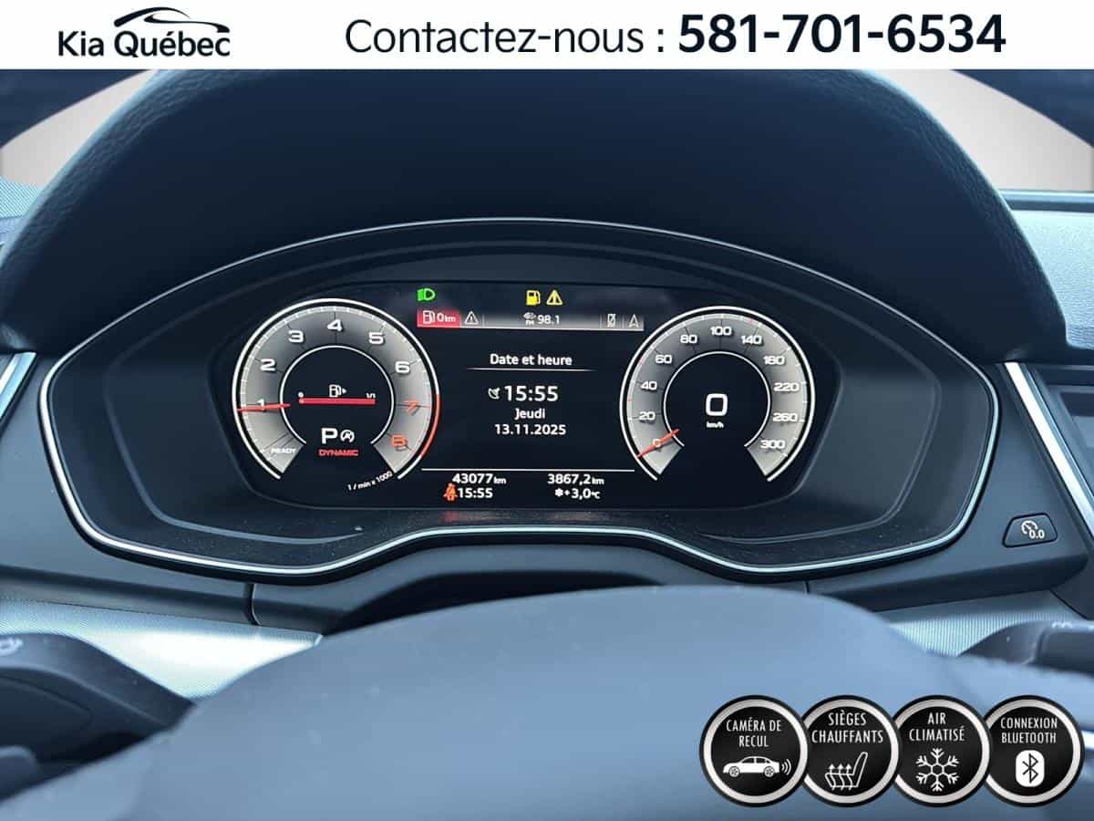 Image 20 Audi Q5 Progressiv 45 *CUIR *TOIT *CAMERA *CARPLAY *BLUETOOTH 2024