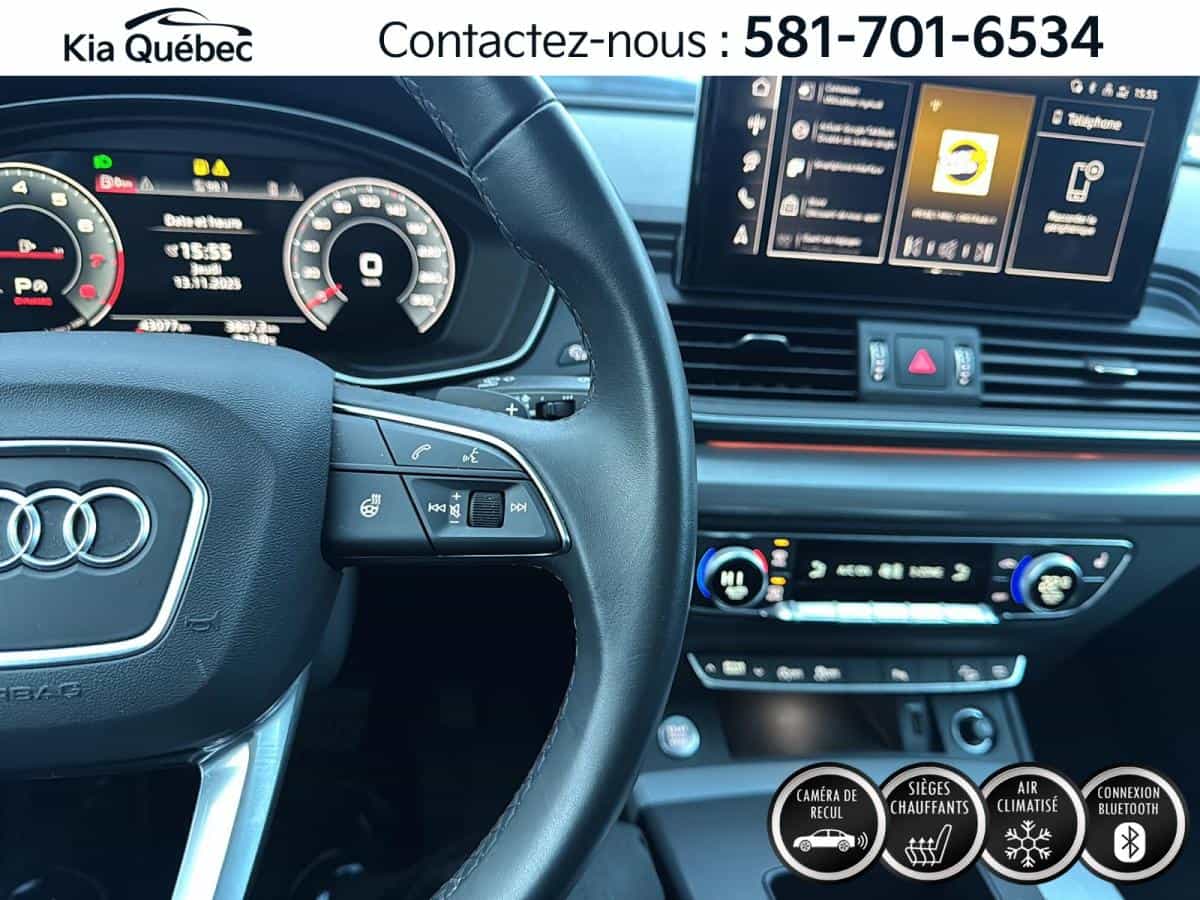 2024 Audi Q5 Progressiv 45 *CUIR *TOIT *CAMERA *CARPLAY *BLUETOOTH - Image 22