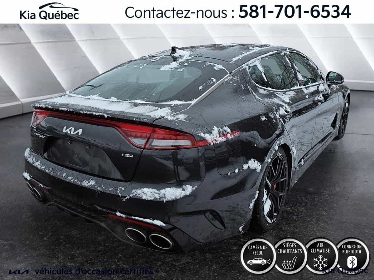 2023 Kia Stinger GT Limited *AWD *TOIT *CUIR *GPS *CARPLAY *BLUETOOTH - Image 3
