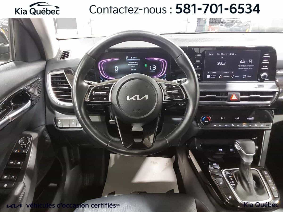 2025 Kia Seltos Ex *Awd *Toit *Cuir *Cruise *Carplay *Bluetooth *A/C - Image 9
