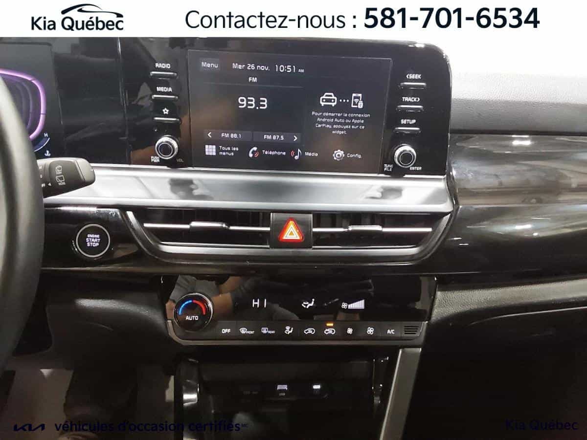 2025 Kia Seltos Ex *Awd *Toit *Cuir *Cruise *Carplay *Bluetooth *A/C - Image 22