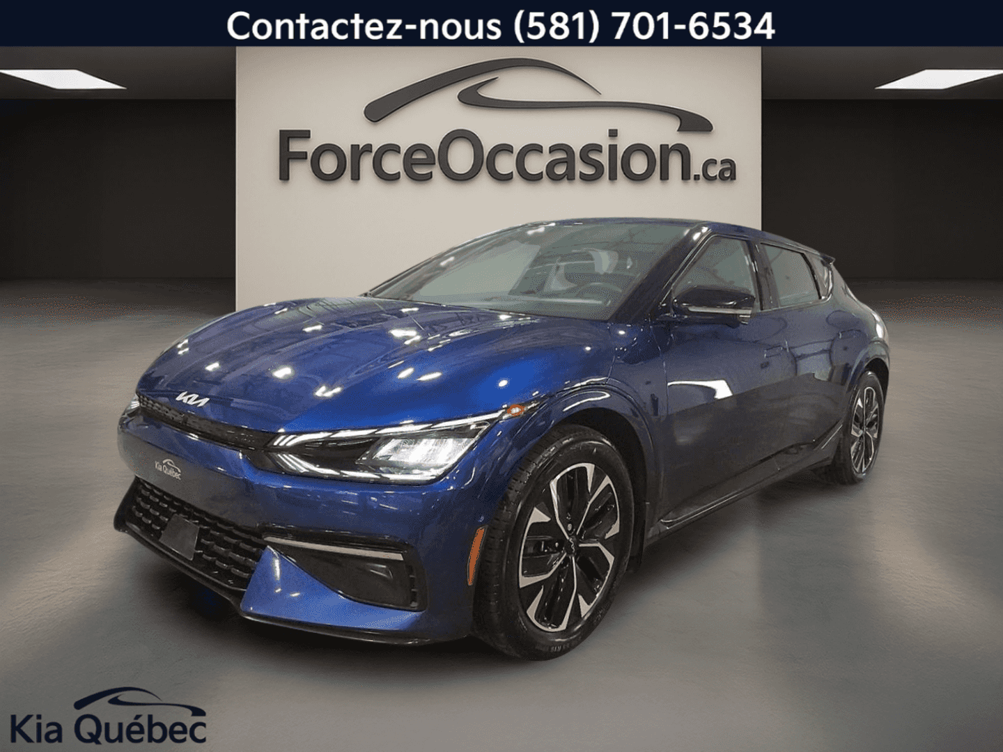 Image 1 Kia EV6 LONG RANGE GT-Line 1 *AWD *CUIR *GPS *CARPLAY *BLUETOOTH 2023