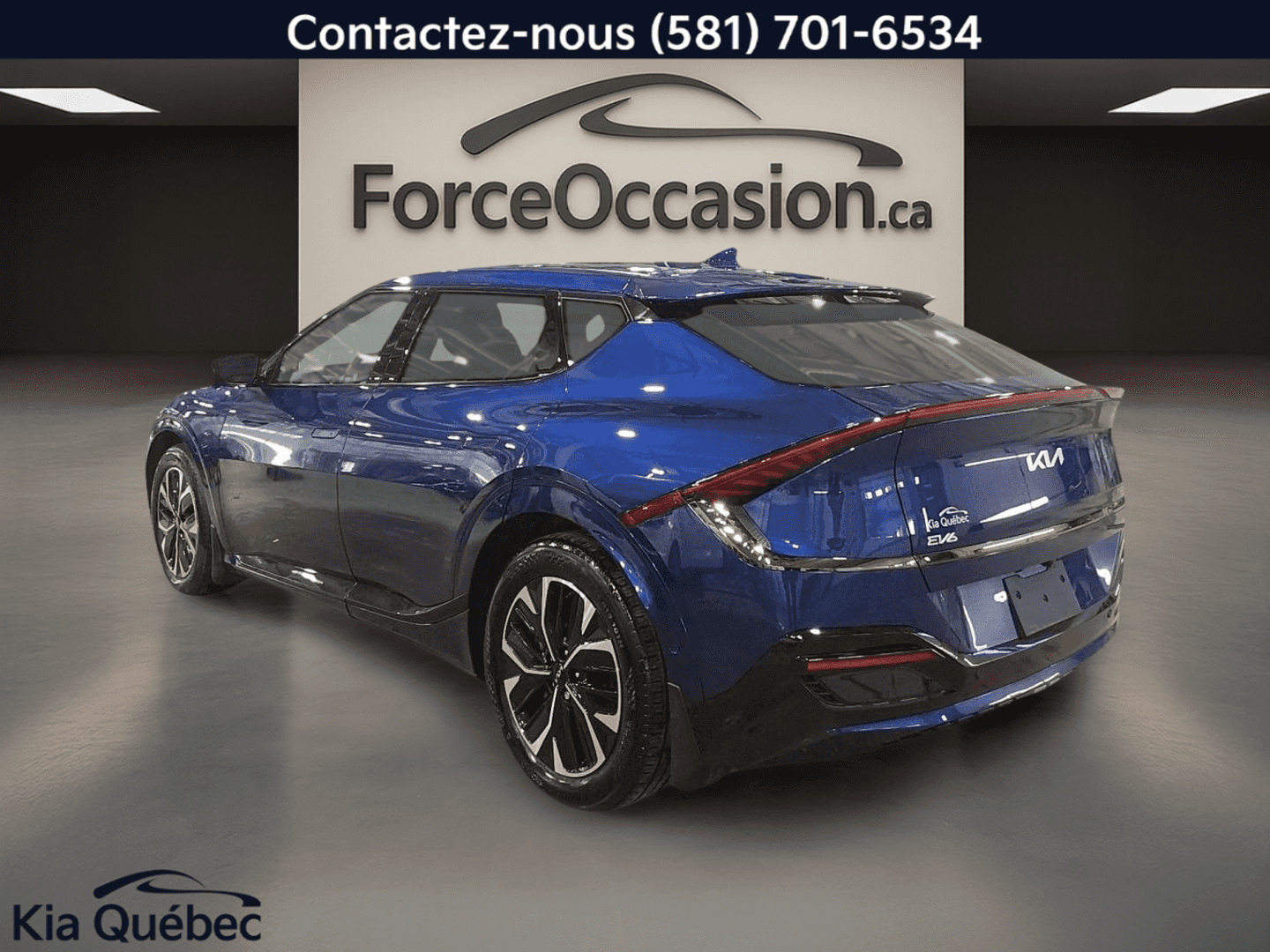 Image 2 Kia EV6 LONG RANGE GT-Line 1 *AWD *CUIR *GPS *CARPLAY *BLUETOOTH 2023