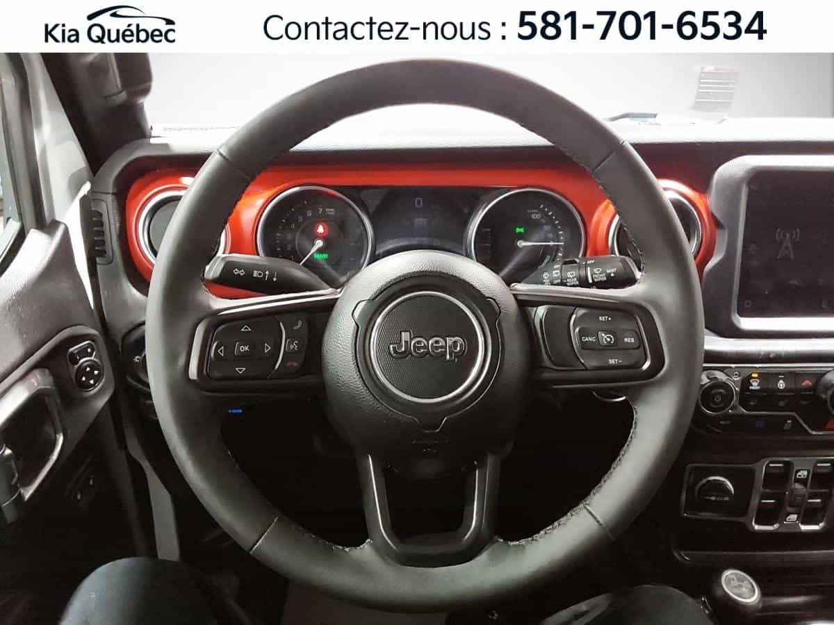 2023 Jeep Wrangler 4XE Willys 4X4 *Turbo *Hybride *Gps *Bizone *Carplay *Caméra - Image 15