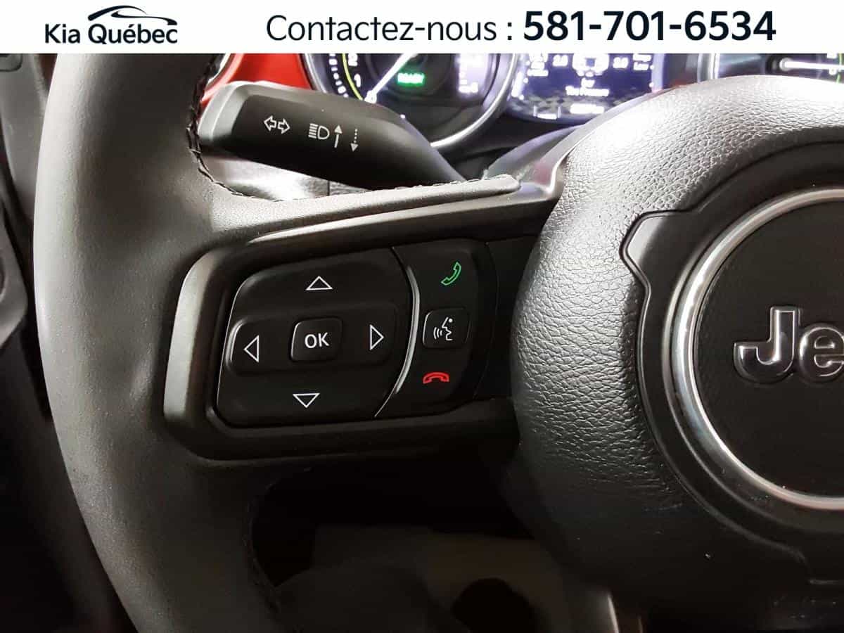 2023 Jeep Wrangler 4XE Willys 4X4 *Turbo *Hybride *Gps *Bizone *Carplay *Caméra - Image 34