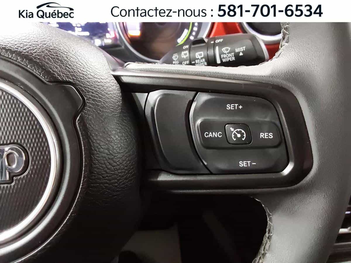 2023 Jeep Wrangler 4XE Willys 4X4 *Turbo *Hybride *Gps *Bizone *Carplay *Caméra - Image 35