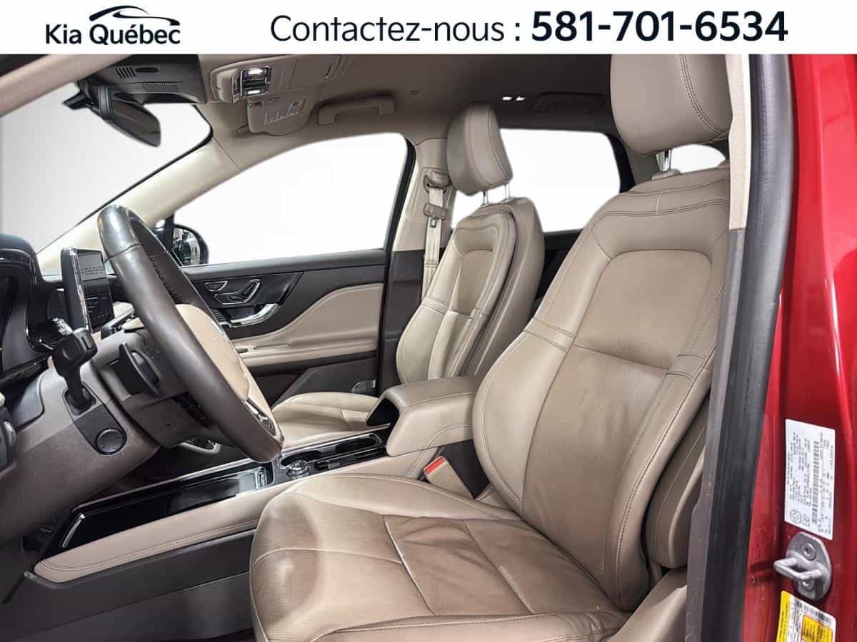 Image 16 Lincoln Corsair Reserve Awd *Turbo *Cuir Beige *Gps *Caméra *Carplay 2022