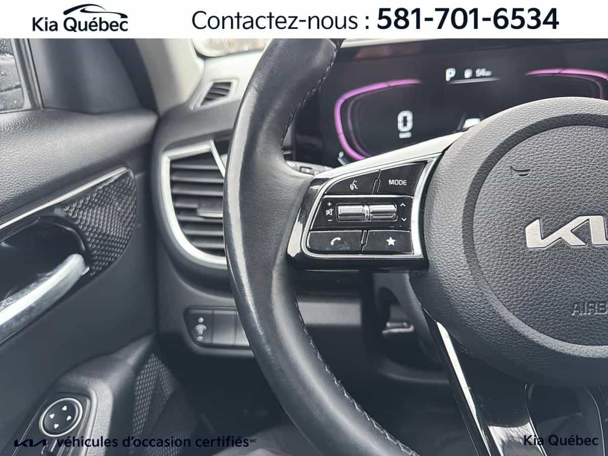 2024 Kia Seltos Ex *Cuir *Caméra *Apple Car Play/Android Auto *Cruise - Image 31
