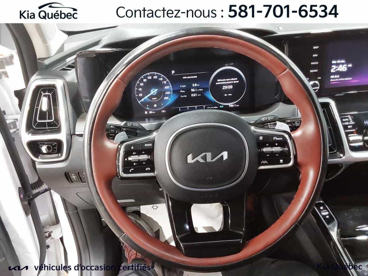 2023 Kia Sorento Sx *Awd *Toit Pano *Cuir *Gps *Audio Bose *Carplay - Image 15
