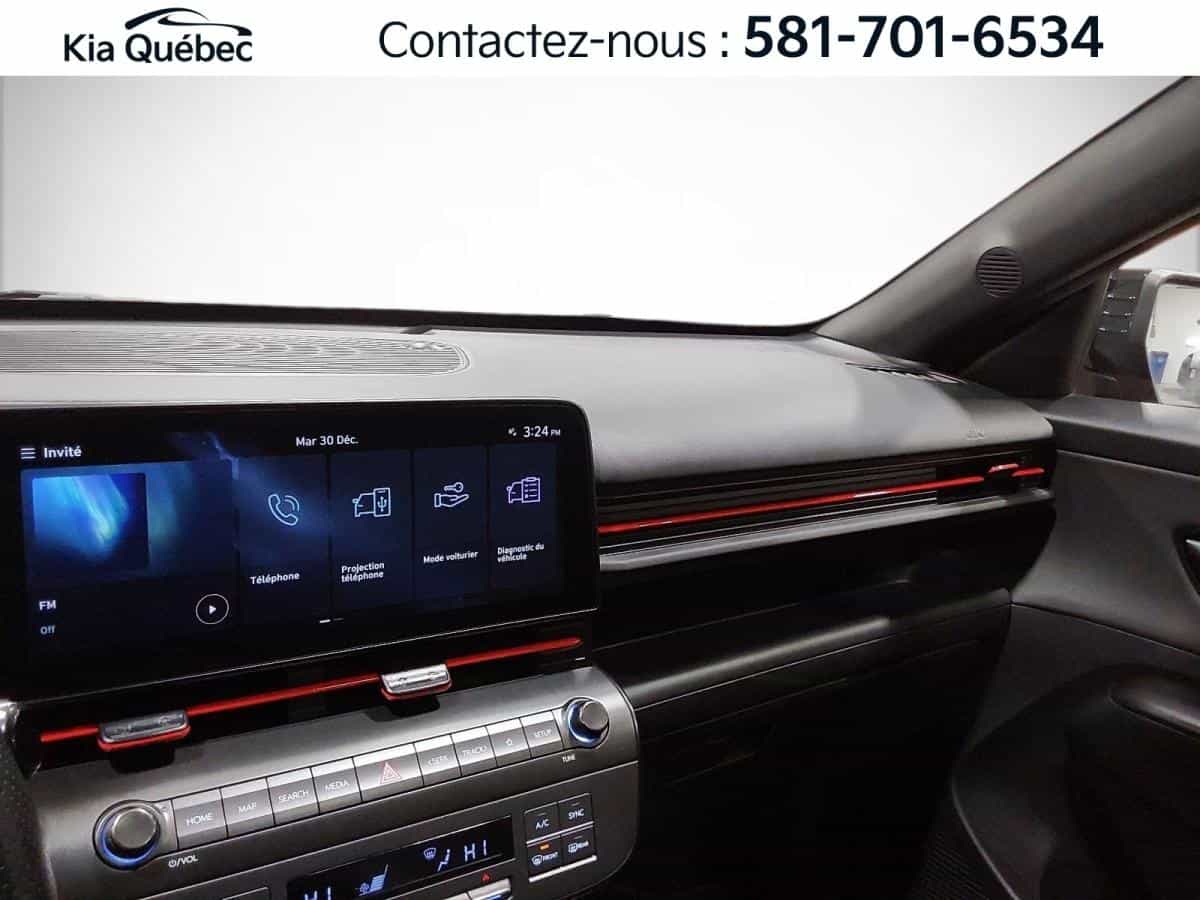 2024 Hyundai Kona 1.6T N Line *AWD *TOIT *CRUISE *CARPLAY *BLUETOOTH - Image 16