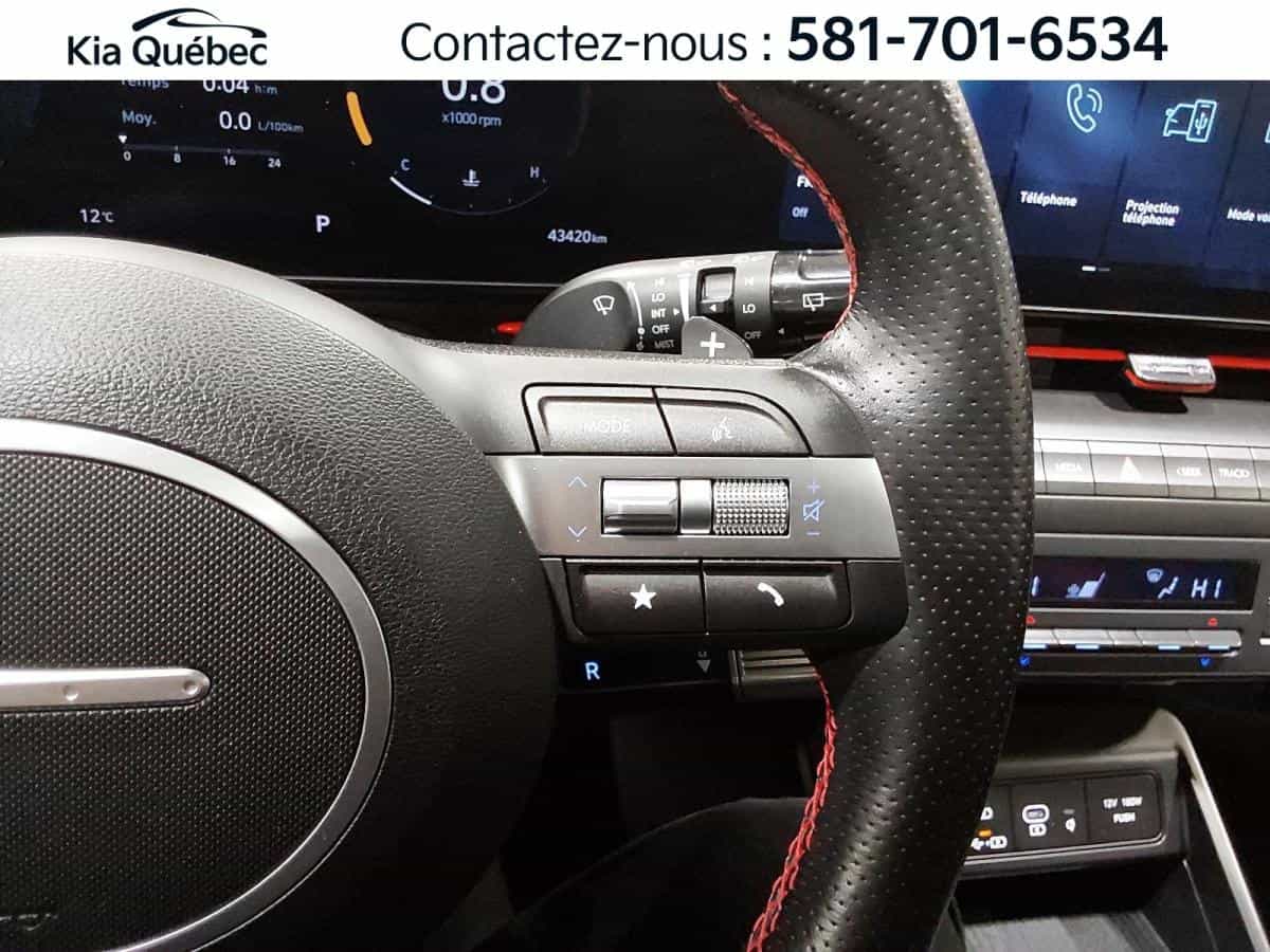 2024 Hyundai Kona 1.6T N Line *AWD *TOIT *CRUISE *CARPLAY *BLUETOOTH - Image 35