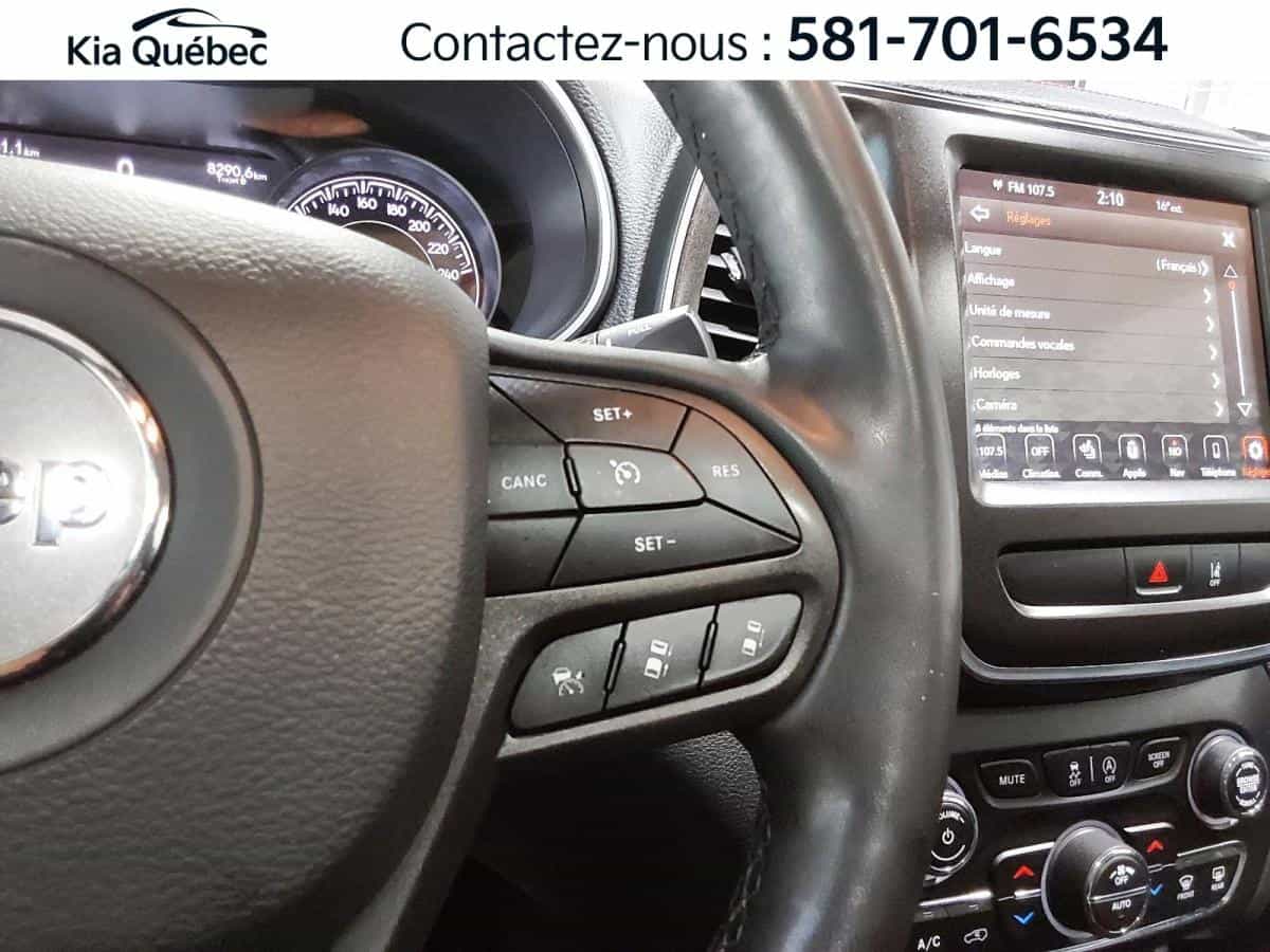 2022 Jeep Cherokee Trailhawk Elite *4x4 *TOIT PANO *CUIR *GPS *CARPLAY - Image 33