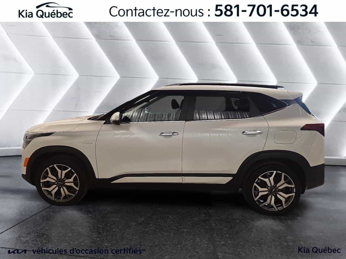 2023 Kia Seltos Sx *Cuir *Toit *Camera *Carplay *Sièges *Cruise - Image 3