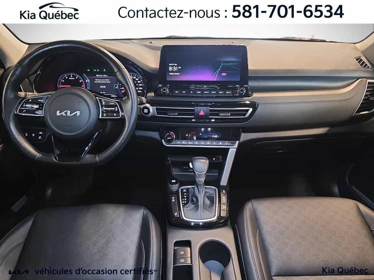2023 Kia Seltos Sx *Cuir *Toit *Camera *Carplay *Sièges *Cruise - Image 22
