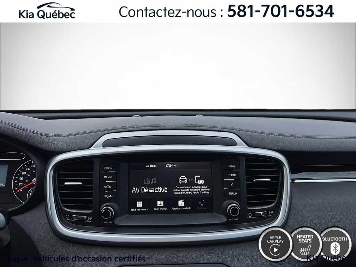 2020 Kia Sorento Lx *Camera *Carplay *Sièges *Regulateur - Image 33