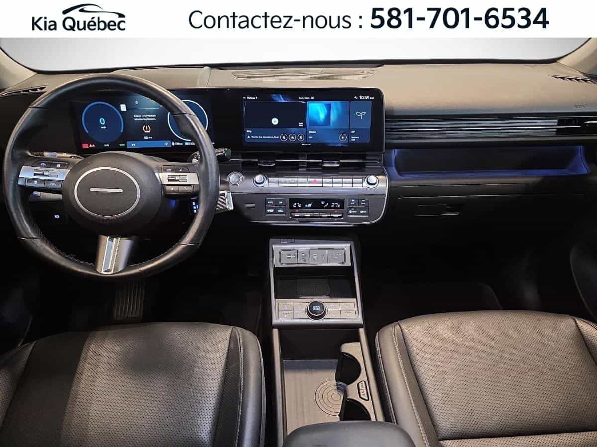 2024 Hyundai Kona Electric Ultimate *CUIR *TOIT *CAMERA *CARPLAY *AFFICHAGE - Image 22