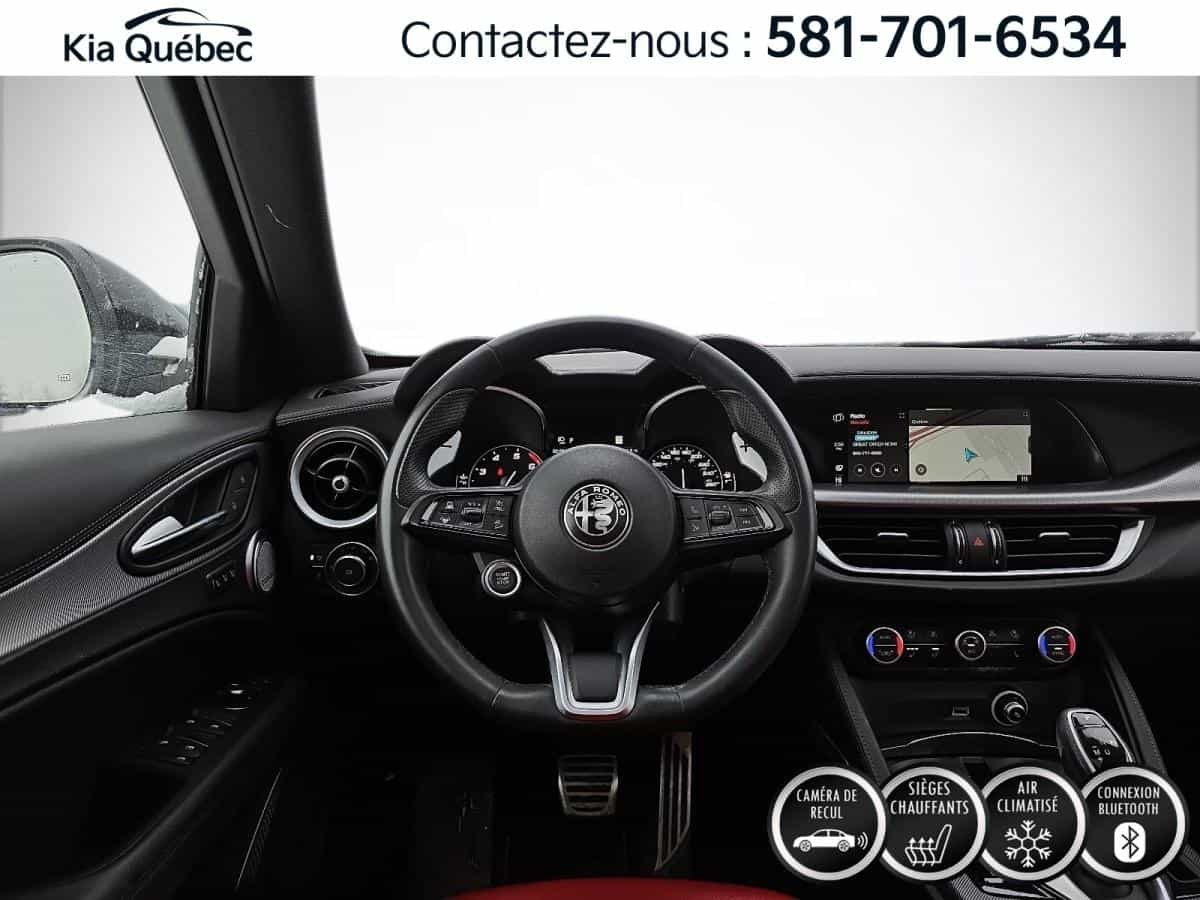 2023 Alfa Romeo Stelvio Veloce *CUIR *TOIT *CAMERA *VOLANT *SIÈGES *GPS - Image 8