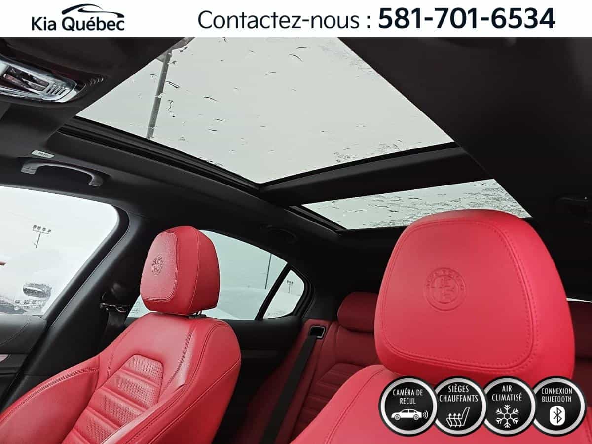 2023 Alfa Romeo Stelvio Veloce *CUIR *TOIT *CAMERA *VOLANT *SIÈGES *GPS - Image 14