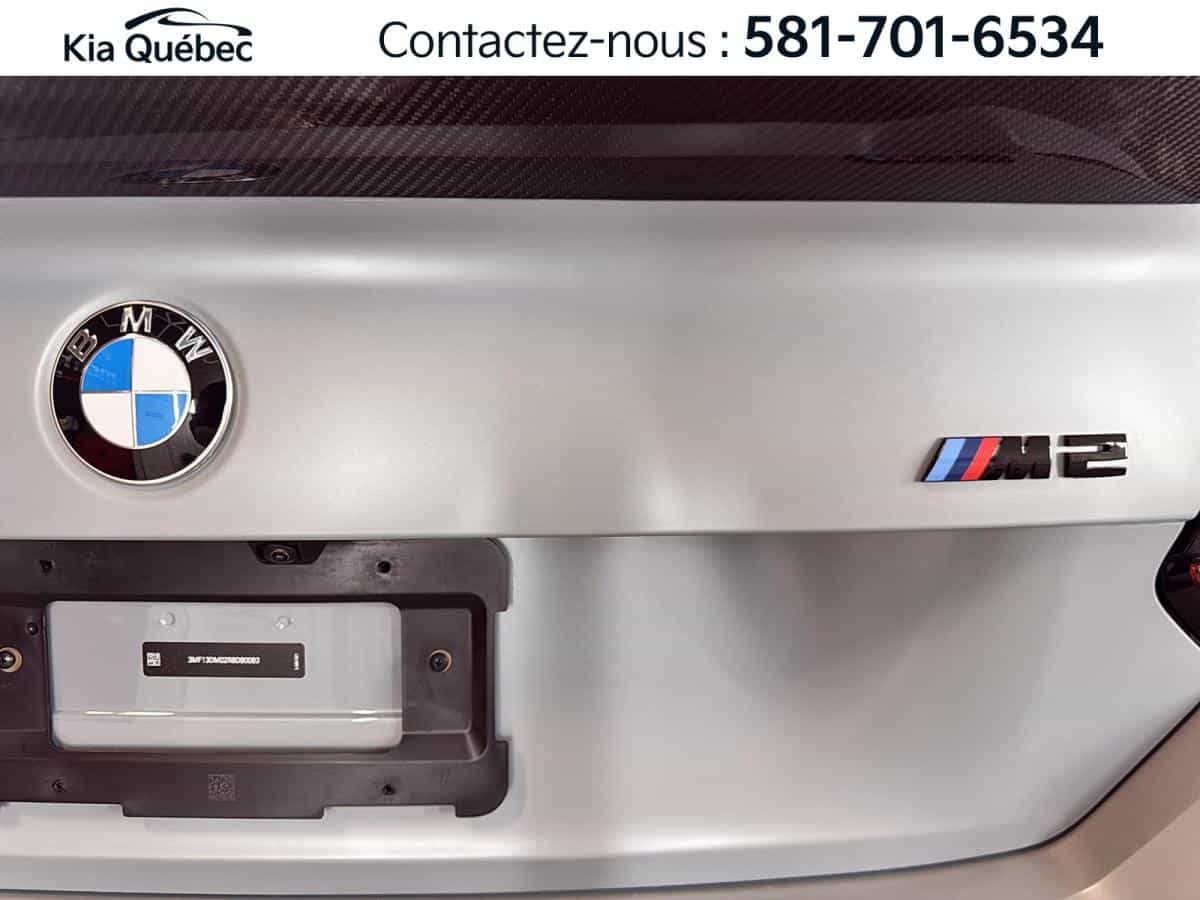 2024 BMW M2 *L6 3.0L Turbo *453 Hp *Propulsion *Sportive De Luxe *3055 Km Seulement - Image 11