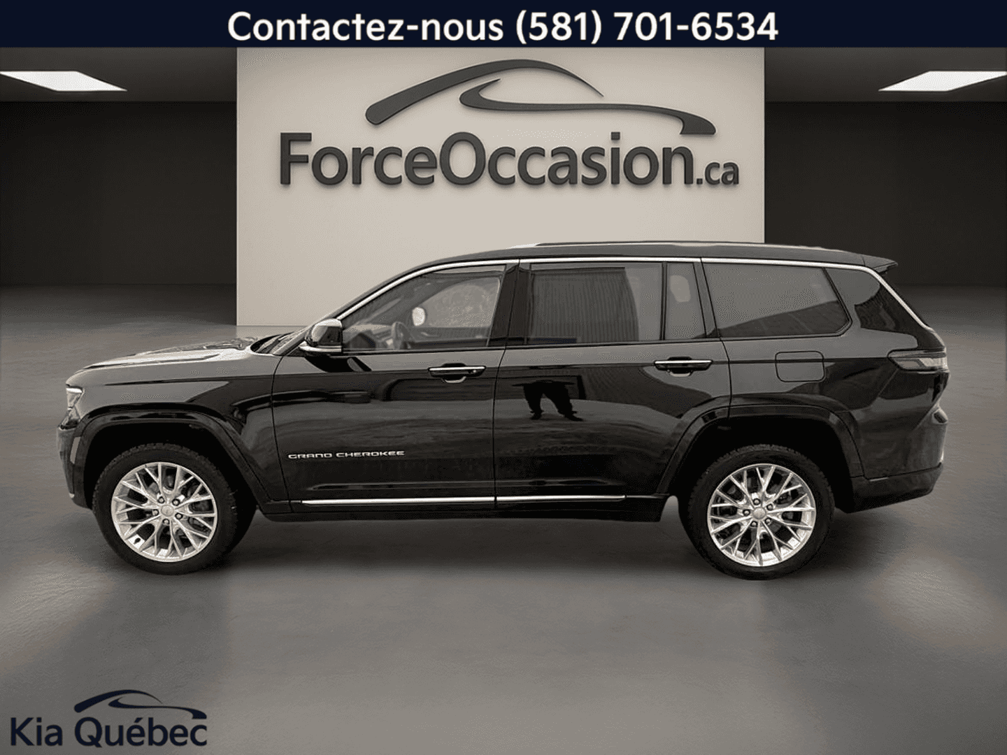 2021 Jeep Grand Cherokee L Summit *4x4 *TOIT PANO *CUIR *GPS *CRUISE *CARPLAY *BLUETOOTH - Image 3