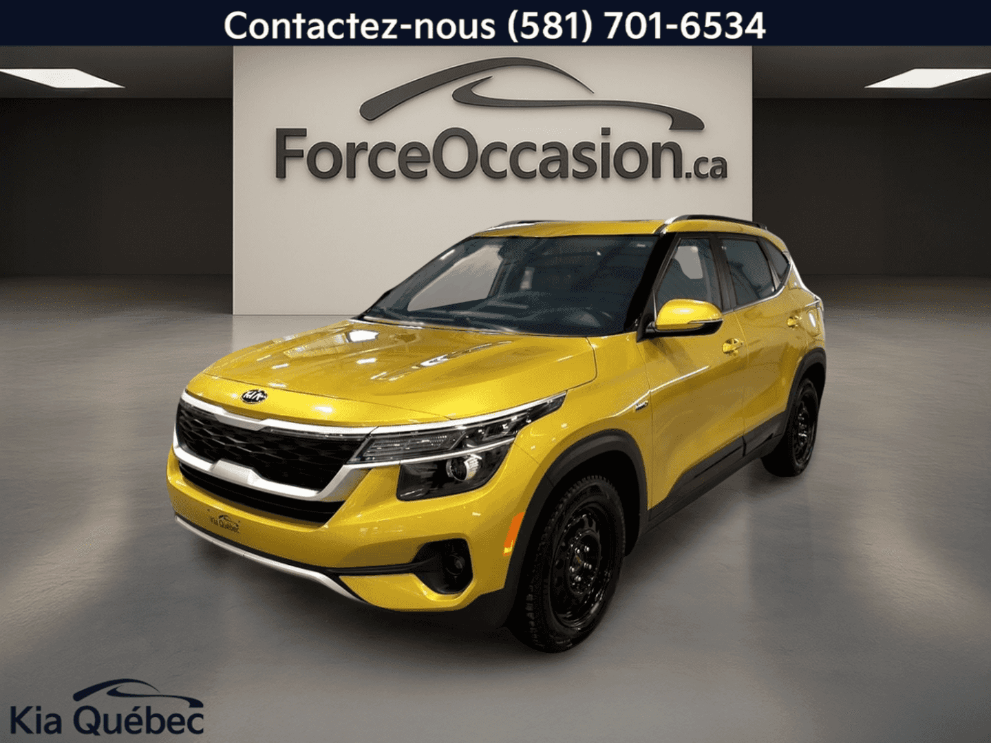 2021 Kia Seltos Ex *Awd *Toit *Cuir *Cruise *Carplay *Bluetooth *A/C - Image 1
