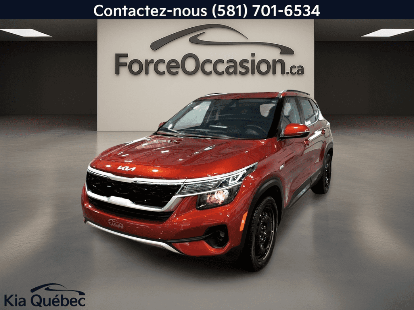 2022 Kia Seltos Ex *Awd *Cuir *Toit *Cruise *Carplay *Bluetooth *A/C - Image 1