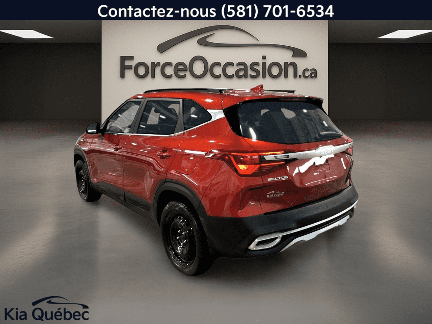 2022 Kia Seltos Ex *Awd *Cuir *Toit *Cruise *Carplay *Bluetooth *A/C - Image 2