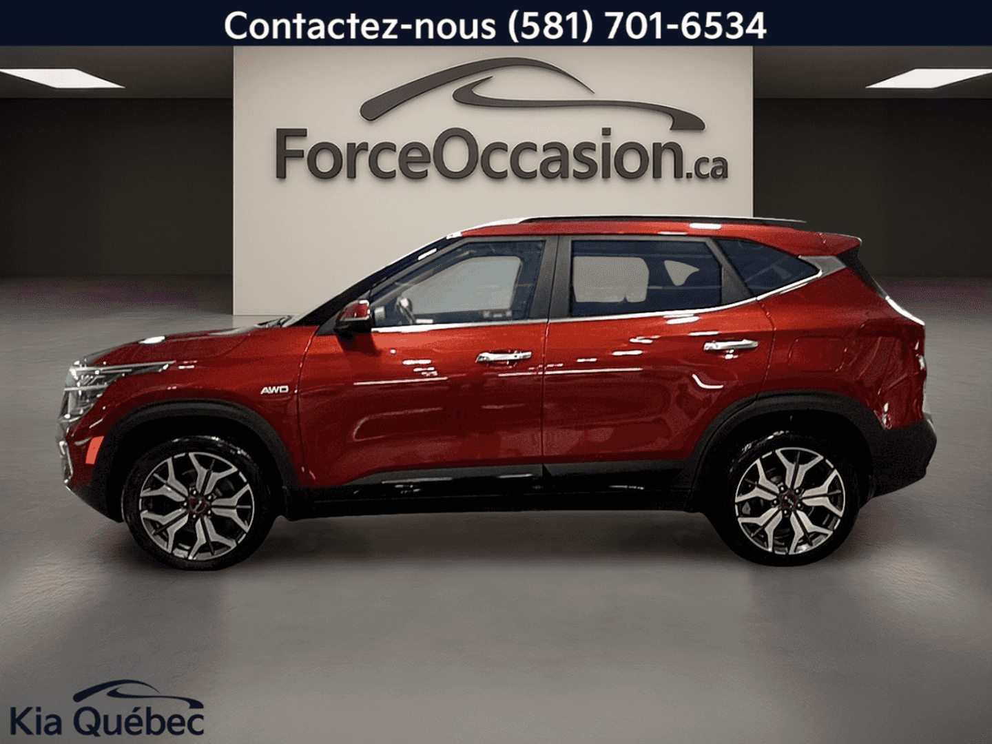 Image 3 Kia Seltos SX Turbo *AWD *TOIT *CUIR *GPS *CARPLAY *BLUETOOTH 2022