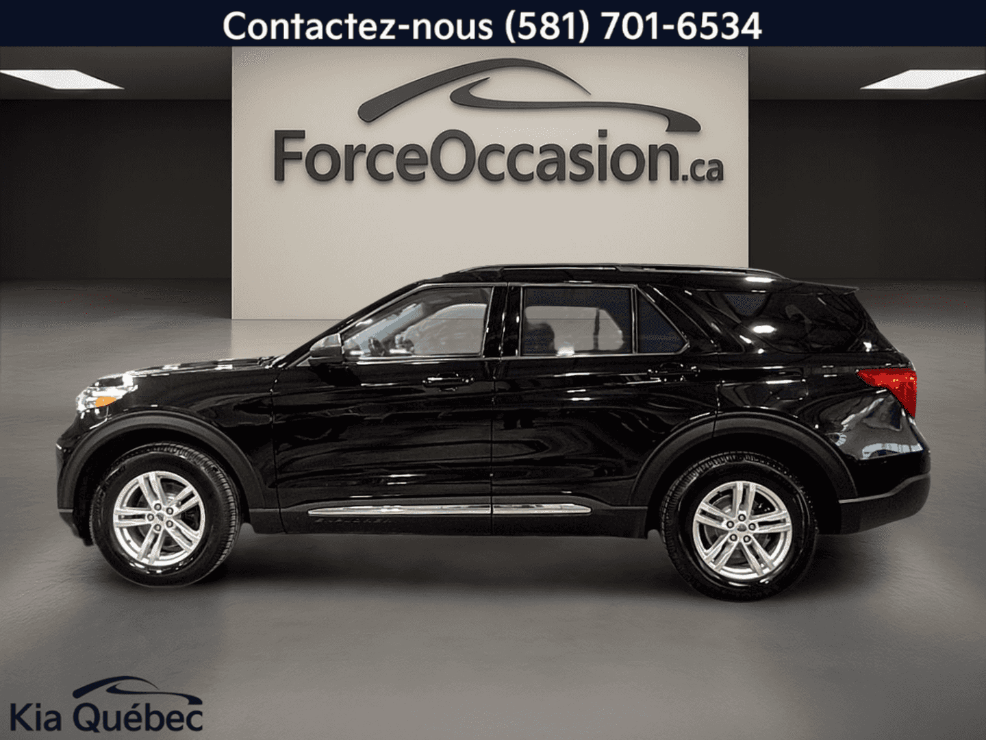 Image 3 Ford Explorer Xlt Awd *Turbo *300 Hp *6 Passagers *Carplay *Caméra 2022