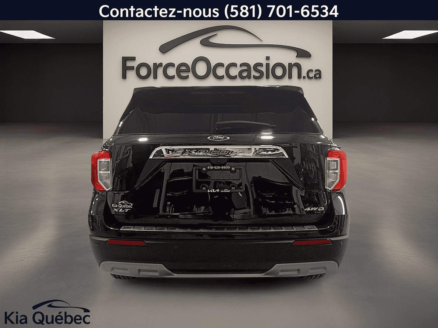 Image 5 Ford Explorer Xlt Awd *Turbo *300 Hp *6 Passagers *Carplay *Caméra 2022