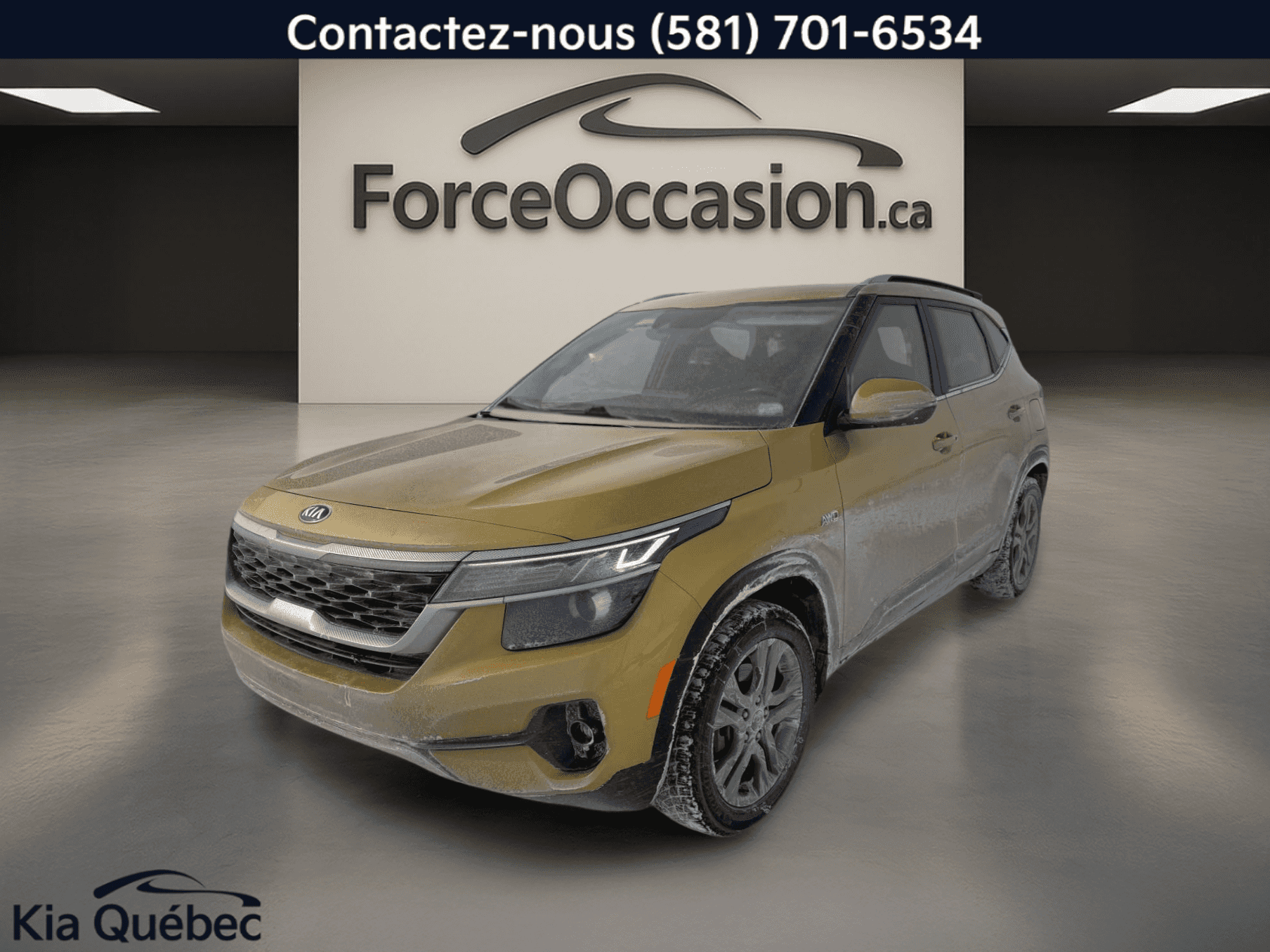 Image 1 Kia Seltos Ex Awd *Cuir *Toit *Carplay *Caméra *Cruise 2021