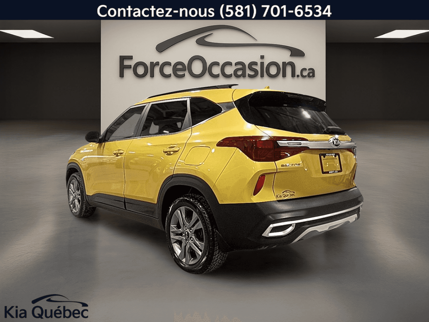 Image 2 Kia Seltos Ex Awd *Cuir *Toit *Carplay *Caméra *Cruise 2021